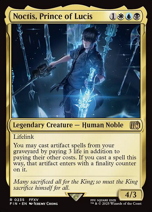 Noctis, Prince of Lucis — Final Fantasy 235