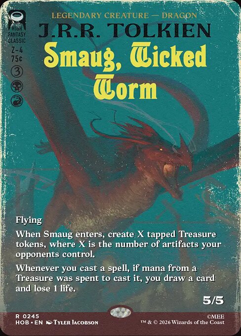 Smaug, Wicked Worm — The Hobbit 245