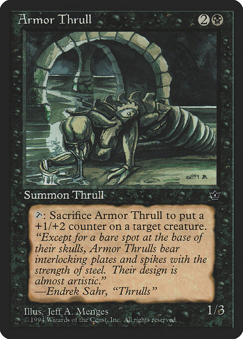Armor Thrull — Fallen Empires 33c