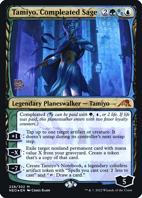 Tamiyo, Sábia Completada — Kamigawa: Neon Dynasty Promos 238s