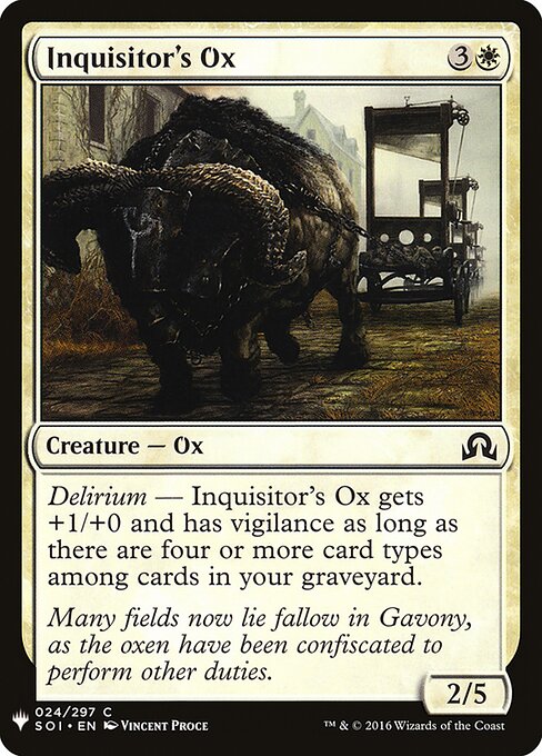 Inquisitor's Ox