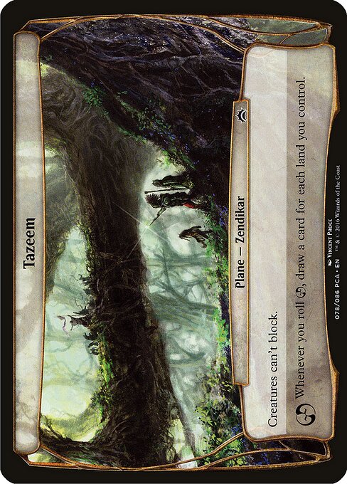 Tazeem — Planechase Anthology Planes 78
