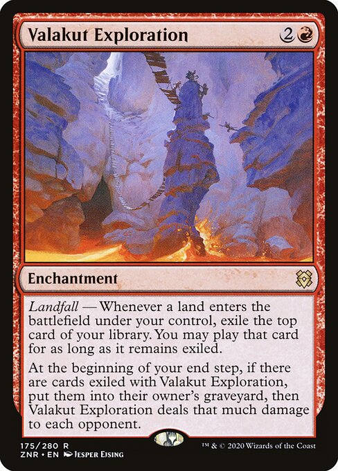 Exploração de Valakut — Zendikar Rising 175