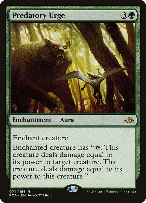 Compulsão Predatória — Planechase Anthology 74