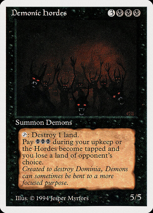 Demonic Hordes — Summer Magic / Edgar 104