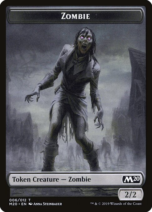 Zombie — Core Set 2020 Tokens 6