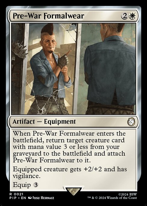 Pre-War Formalwear — Fallout 21