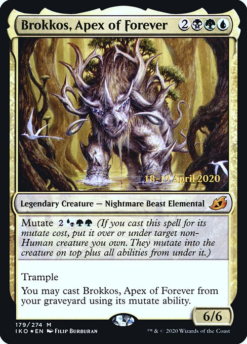 Brokkos, Ápice da Eternidade — Ikoria: Lair of Behemoths Promos 179s