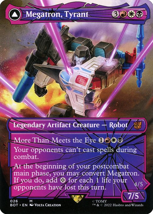 Megatron, Tyrant — Transformers 26