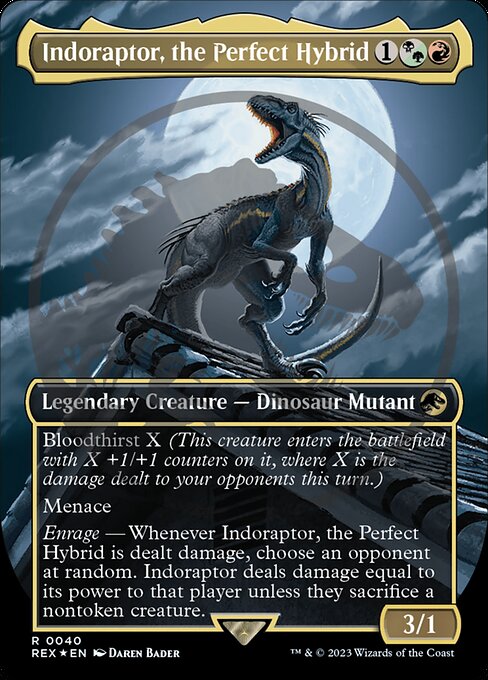 Indoraptor, o Híbrido Perfeito — Jurassic World Collection 40