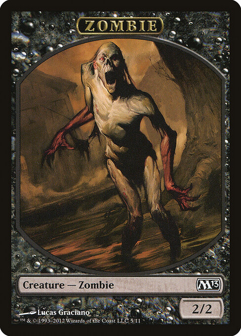 Zombie — Magic 2013 Tokens 5