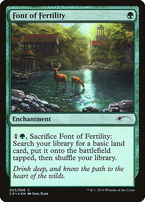 Fonte da Fertilidade — Magic 2015 Clash Pack 3