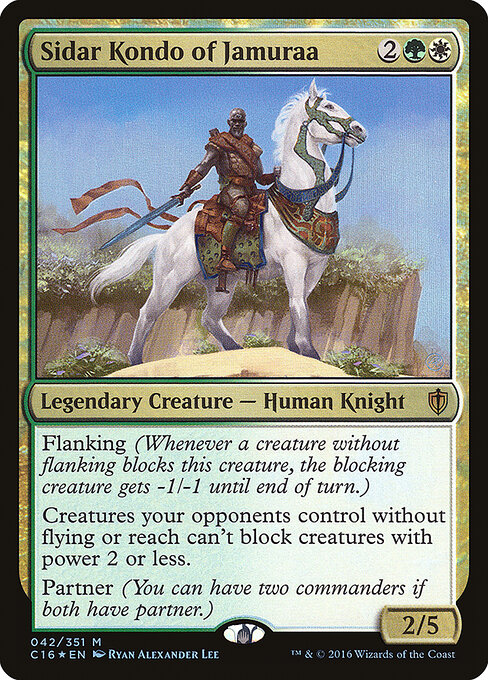 Sidar Kondo de Jamuraa — Commander 2016 42