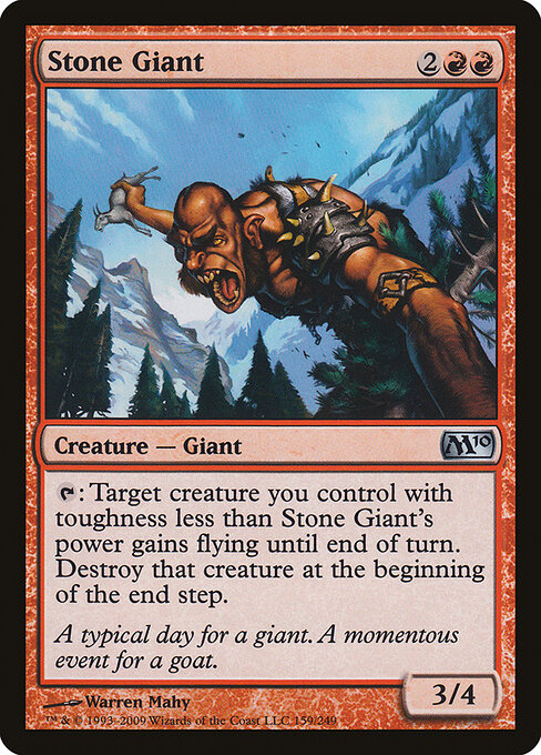 Gigante de Pedra — Magic 2010 159