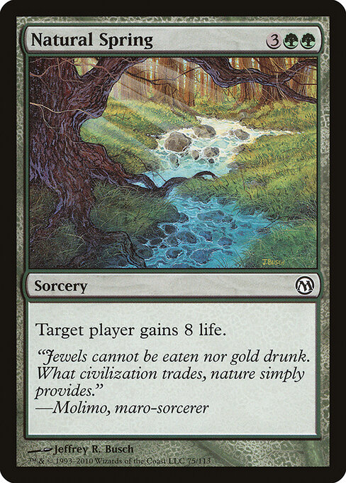 Fonte Natural — Duels of the Planeswalkers 75