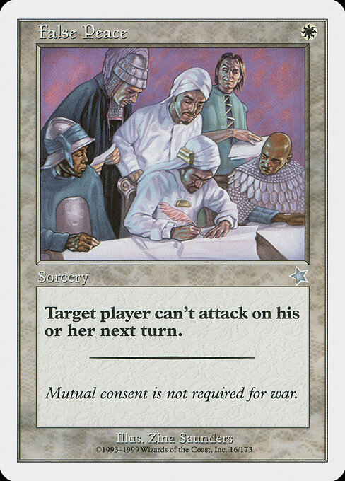 False Peace — Starter 1999 16