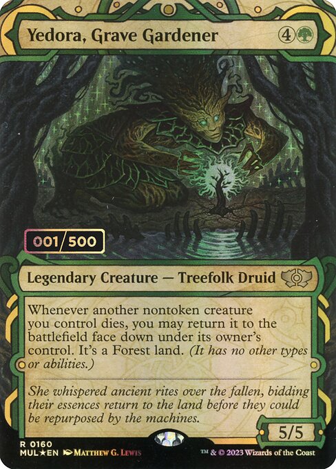 Yedora, Jardineira dos Túmulos — Multiverse Legends 160z
