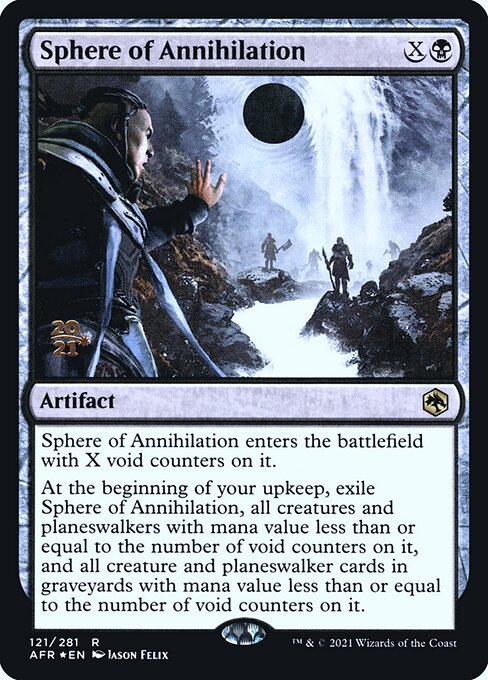 Esfera de Aniquilação — Adventures in the Forgotten Realms Promos 121s