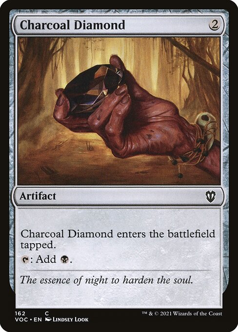 Diamante de Carvão — Crimson Vow Commander 162