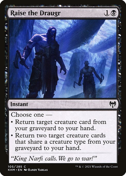 Ressuscitar os Draugr — Kaldheim 105