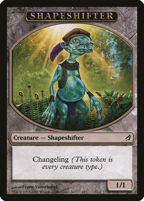 Shapeshifter — Lorwyn Tokens 11