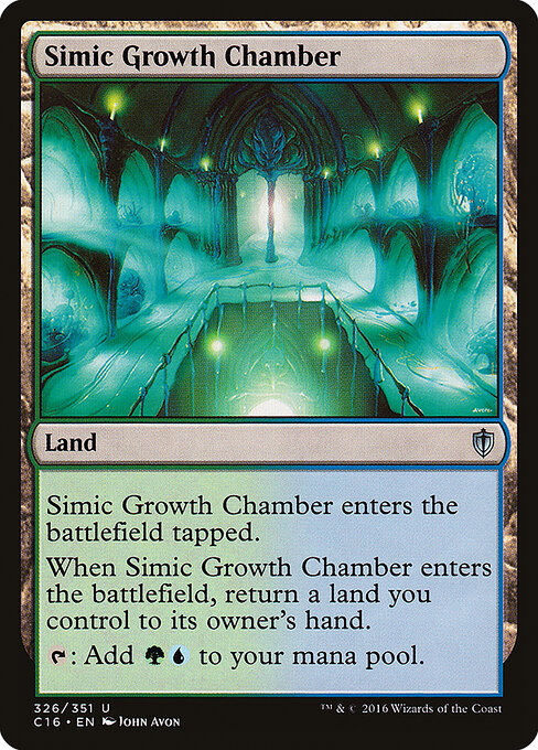Câmara de Crescimento Simic — Commander 2016 326
