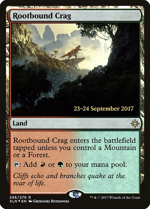 Penhasco do Raizame — Ixalan Promos 256s
