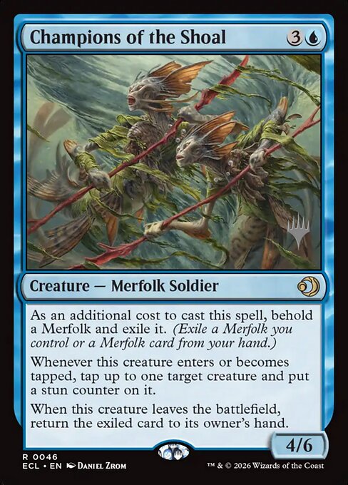 Champions of the Shoal — Lorwyn Eclipsed Promos 46p