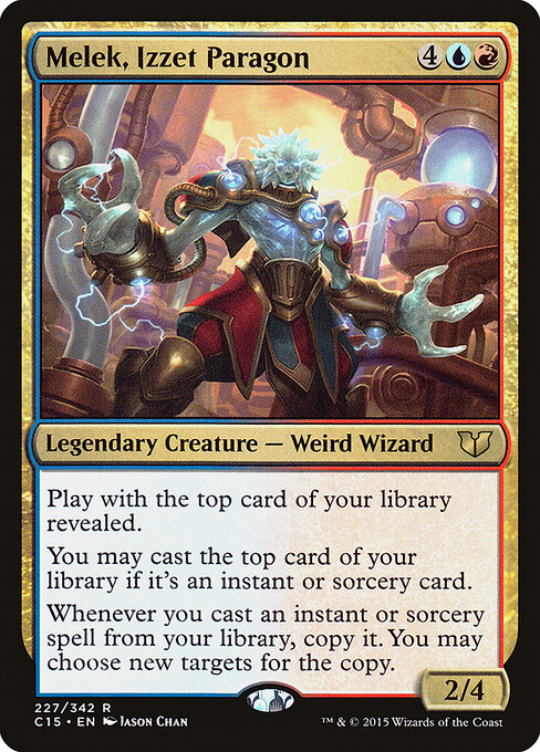Melek, Paradigma dos Izzet — Commander 2015 227