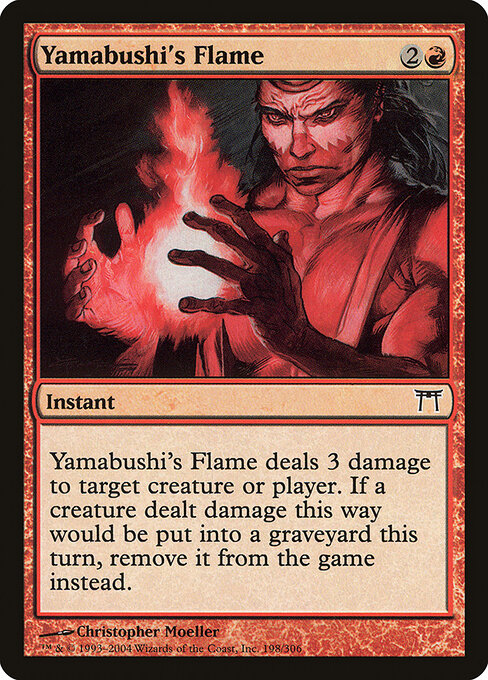 Chama de Yamabushi — Champions of Kamigawa 198