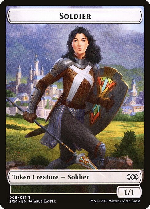 Soldier — Double Masters Tokens 6