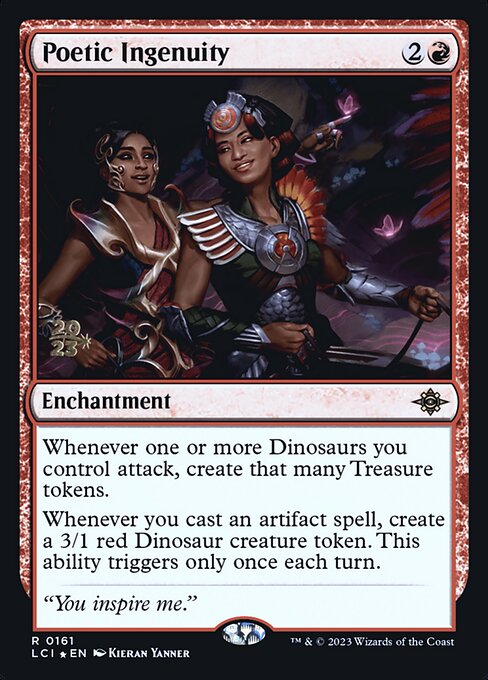 Engenhosidade Poética — The Lost Caverns of Ixalan Promos 161s