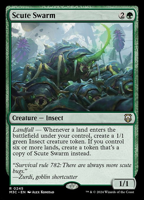 Enxame de Cascudos — Modern Horizons 3 Commander 245