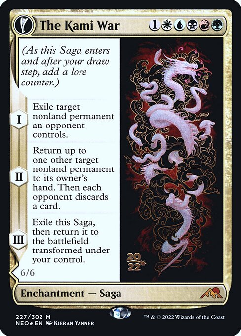 The Kami War — Kamigawa: Neon Dynasty Promos 227s