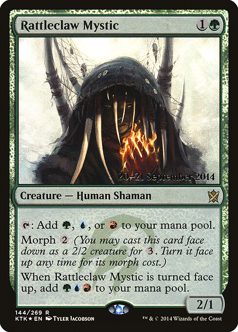 Mística dos Chocalhos de Garra — Khans of Tarkir Promos 144s