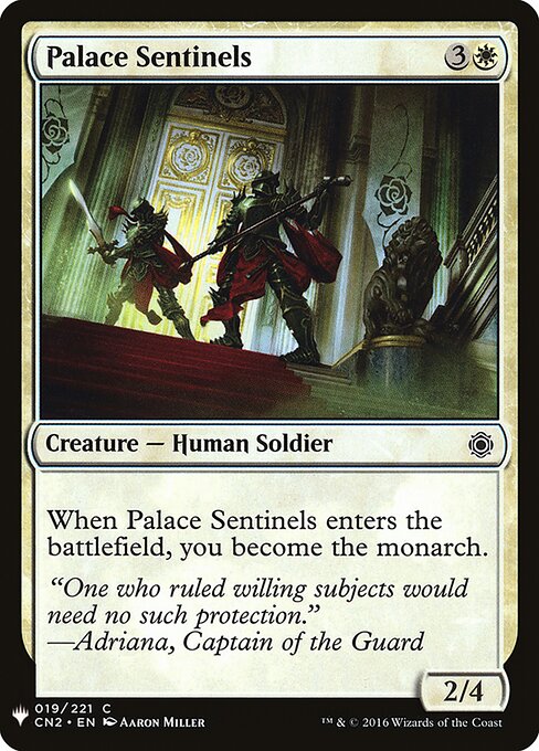 Sentinelas do Palácio — The List CN2-19
