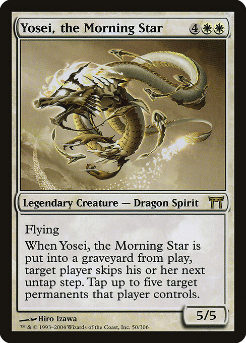 Yosei, a Estrela da Manhã — Champions of Kamigawa 50