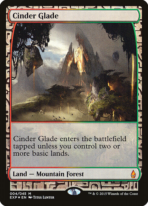 Clareira das Cinzas — Zendikar Expeditions 4