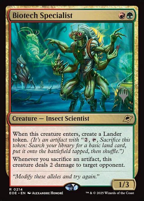 Biotech Specialist — Edge of Eternities Promos 214p