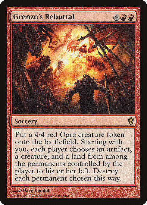 Grenzo's Rebuttal — Conspiracy 33