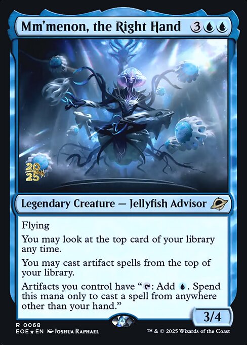 Mm'menon, the Right Hand — Edge of Eternities Promos 68s