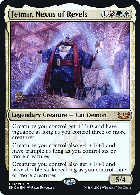 Jetmir, Nexo das Festanças — Streets of New Capenna Promos 193s