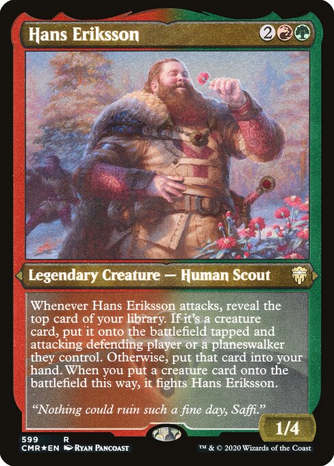 Hans Eriksson — Commander Legends 599