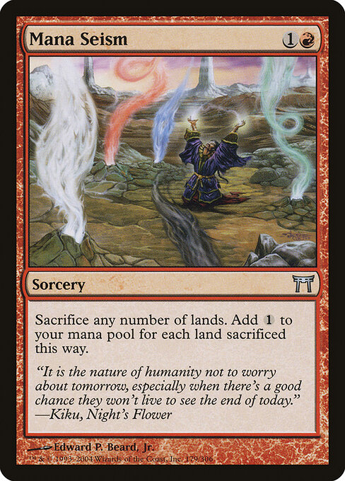 Sismo de Mana — Champions of Kamigawa 179