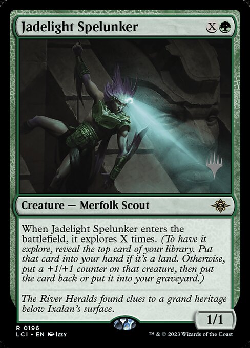 Espeleólogo da Luz de Jade — The Lost Caverns of Ixalan Promos 196p