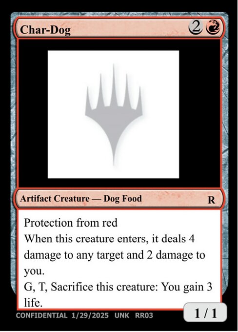 Char-Dog — Unknown Event RR03a