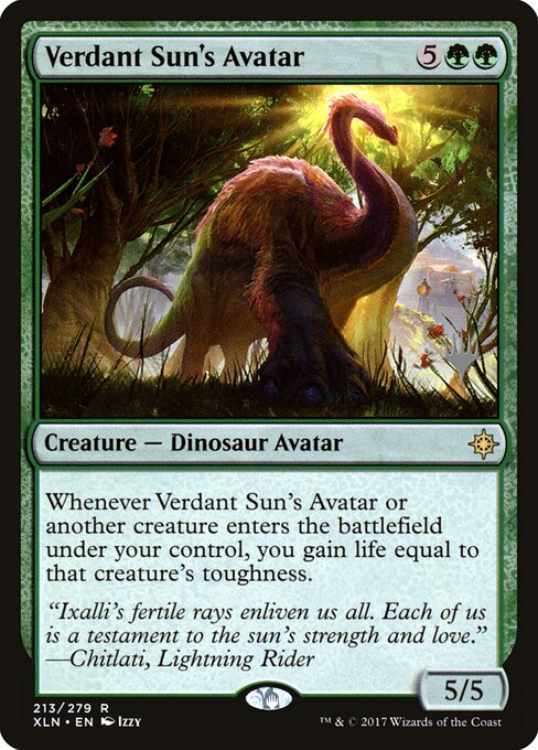 Avatar do Sol Verdejante — Ixalan Promos 213p