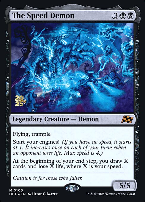 The Speed Demon — Aetherdrift Promos 105s