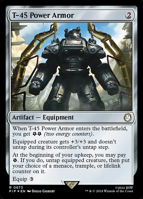 T-45 Power Armor — Fallout 673