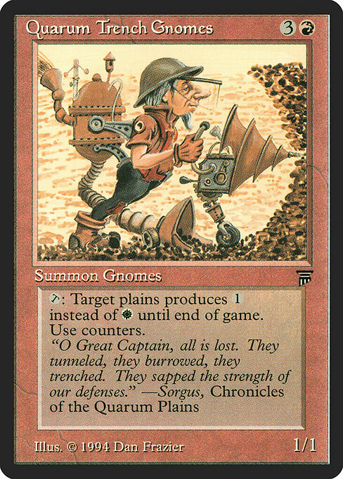Quarum Trench Gnomes — Legends 162